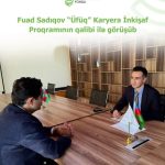 ASF sədri “Üfüq” karyera programının qalibləri ilə görüşüb