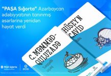 “PAŞA Sığorta” milli ədəbiyyatın təbliği istiqamətində yeni layihə həyata keçirib