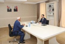 DSMF Sədri vətəndaşları qəbul edib