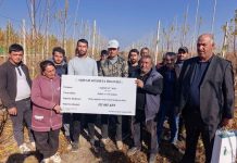 ASF meyvə bağlarına böyük məbləğdə sığorta ödənişi edib