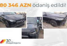 “Atəşgah” Sığorta Müştərisinə 80 Min Manatdan Çox Kasko Ödənişi Edib