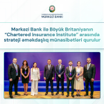 Sığorta üzrə beynəlxalq tədris proqramı üçün Mərkəzi Bank Chartered Insurance Institute ilə əməkdaşlığa başlayıb