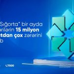 “PAŞA Sığorta” iyulda müştərilərinə 15 milyon manatdan çox ödəniş edib